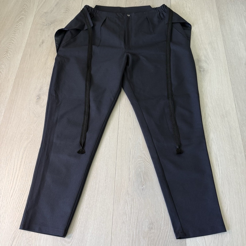 Sou Sou Japan Yousou Enyuu-Baki Technical Harem Pants Navy Blue Men's Size L